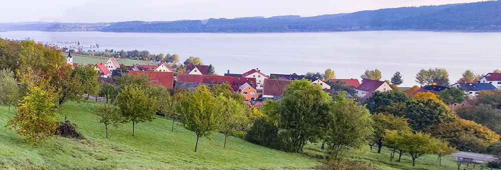 Blick auf die Brombachsse und Ramsberg